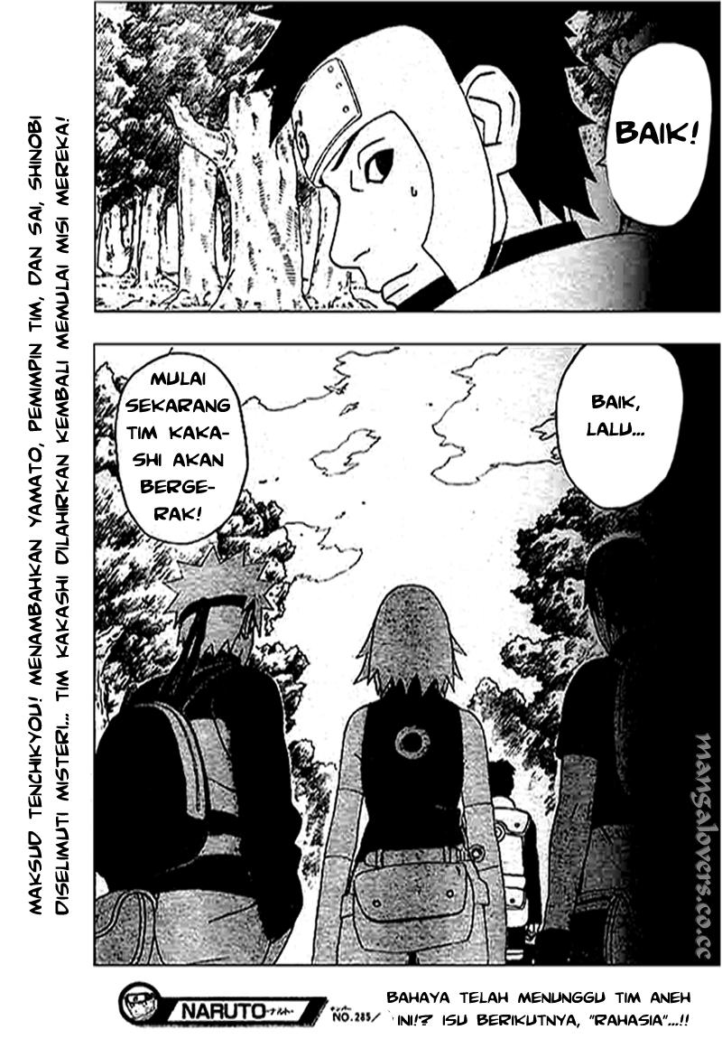 Naruto Chapter 285 Image 18