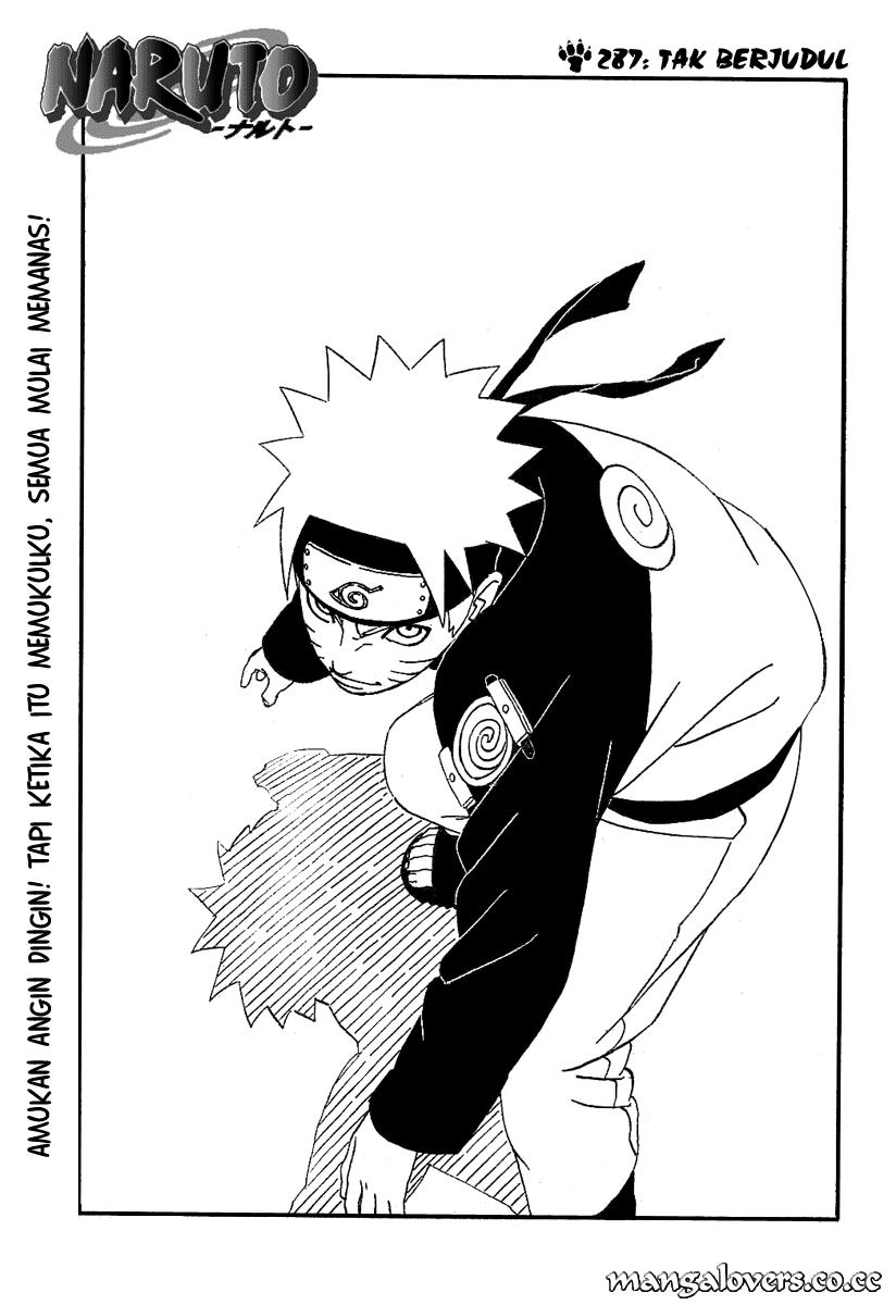 Naruto Chapter 287 Image 0