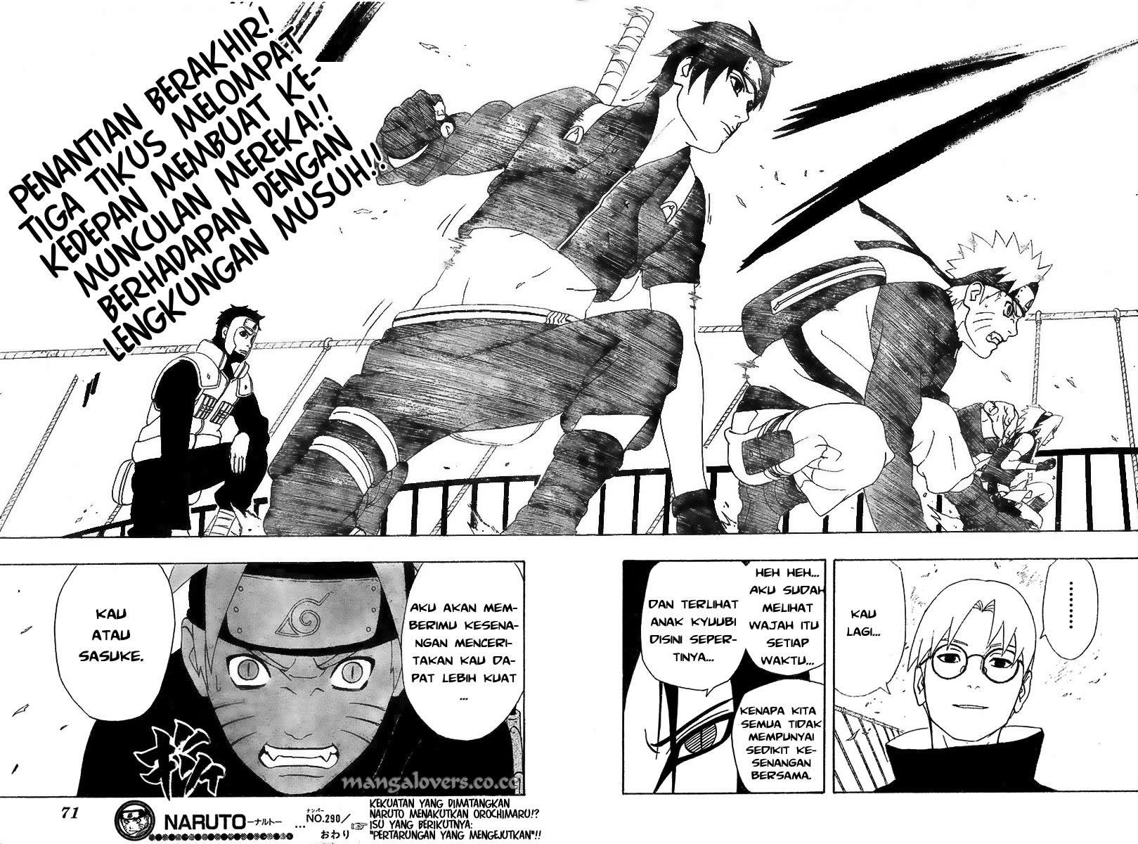 Naruto Chapter 290 Image 15