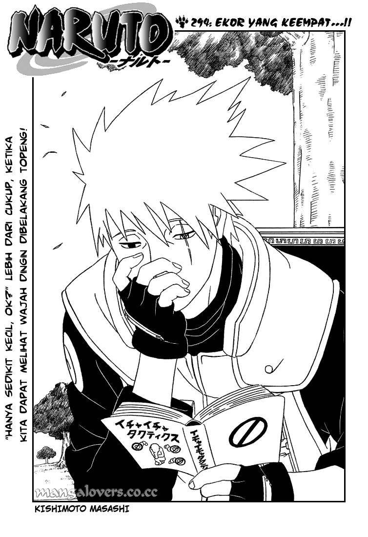 Naruto Chapter 294 Image 0