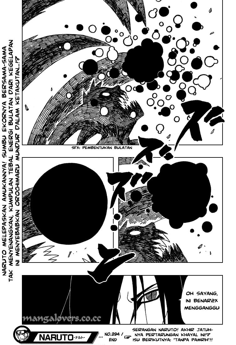 Naruto Chapter 294 Image 16
