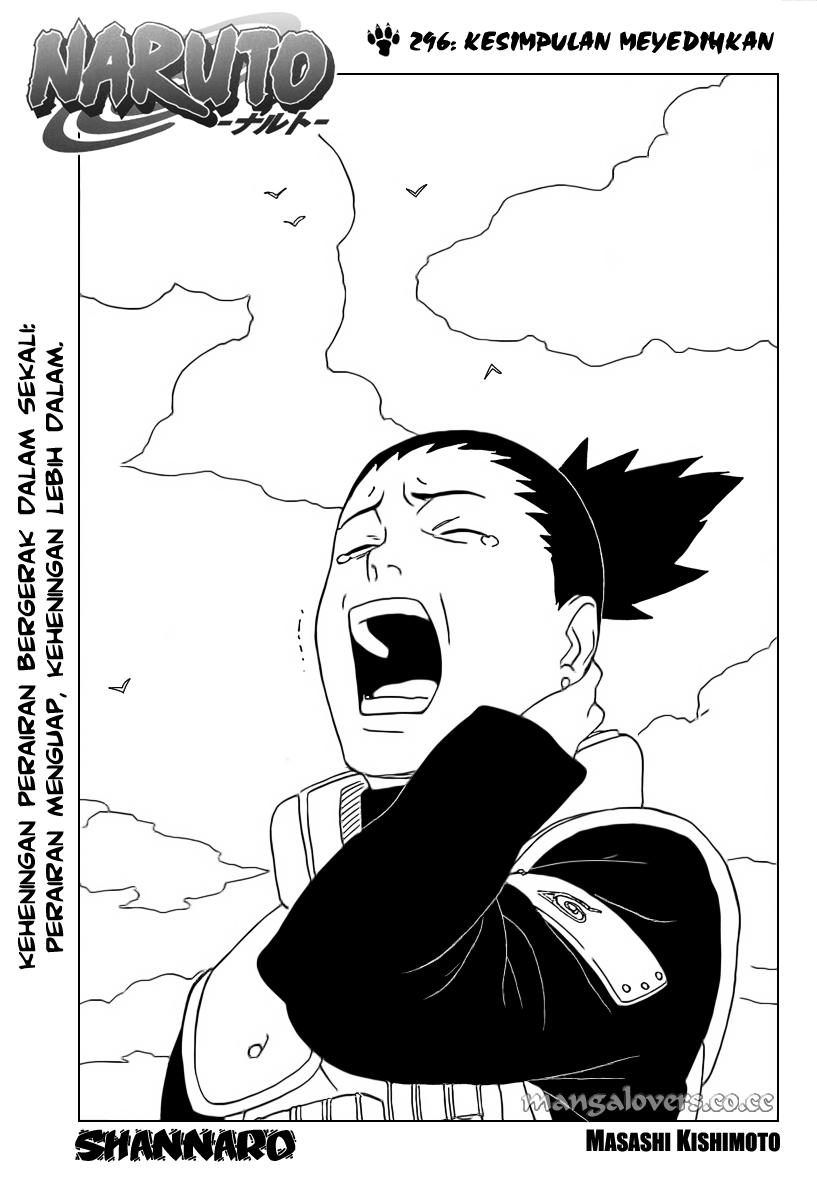 Naruto Chapter 296 Image 0