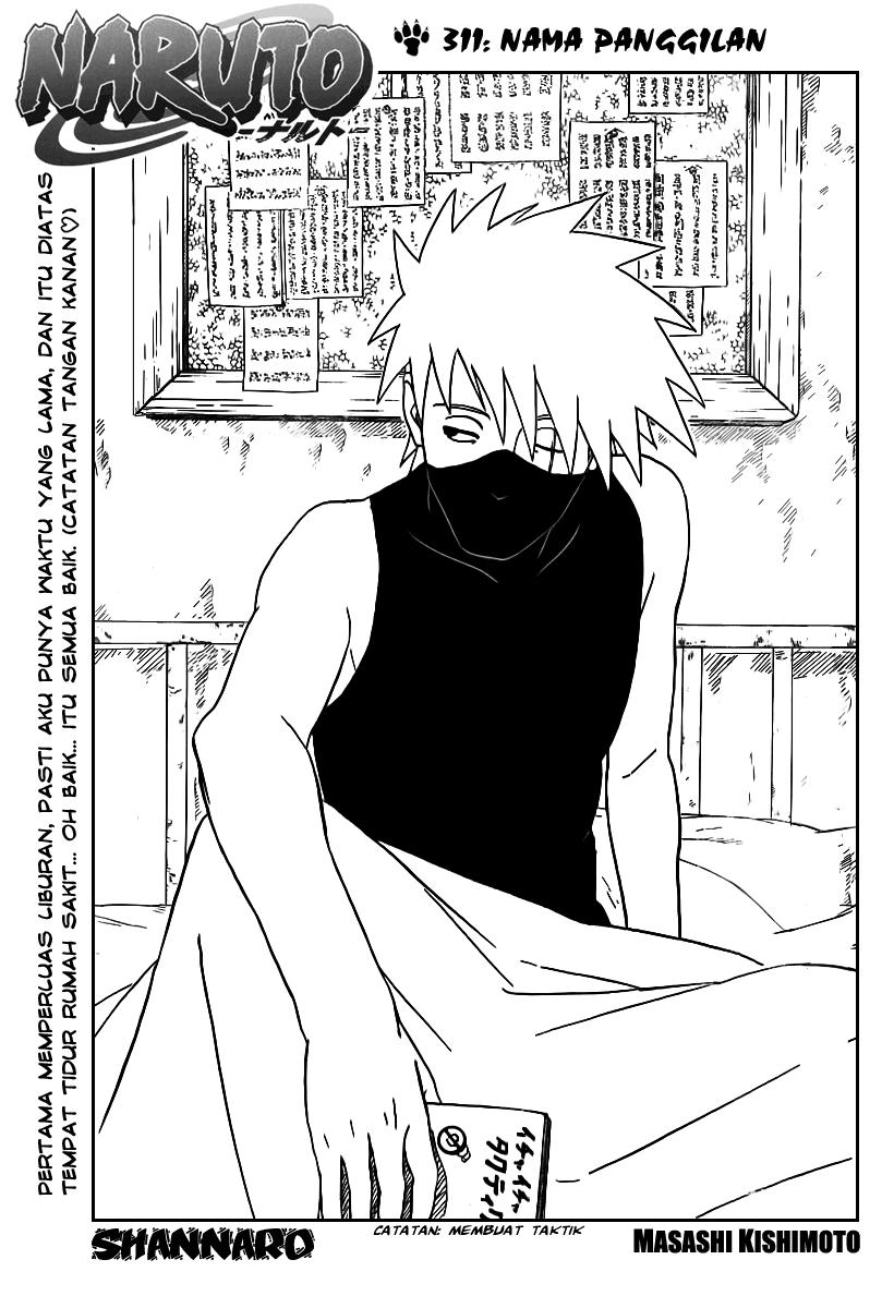 Naruto Chapter 311 Image 0