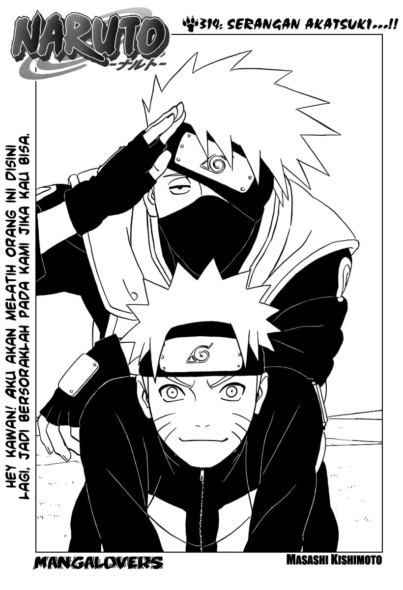 Naruto Chapter 314 Image 0
