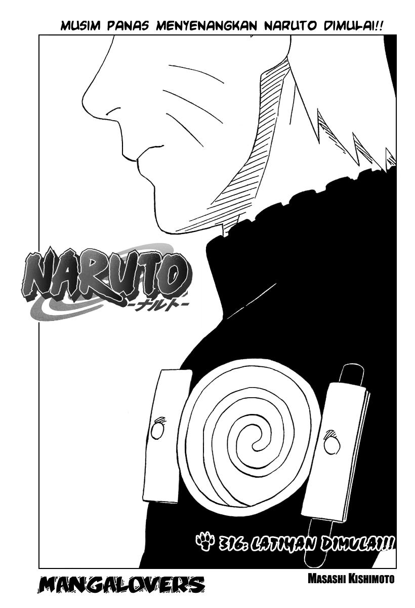 Naruto Chapter 316 Image 0