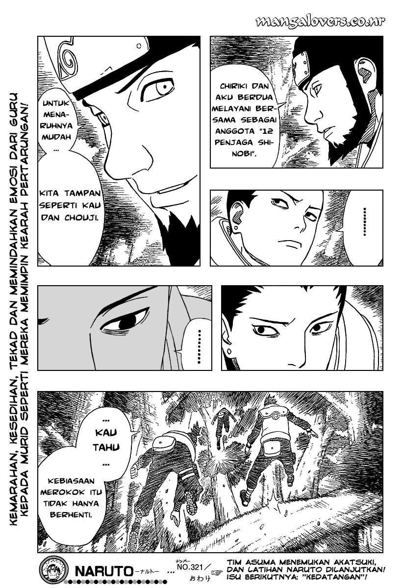Naruto Chapter 321 Image 16