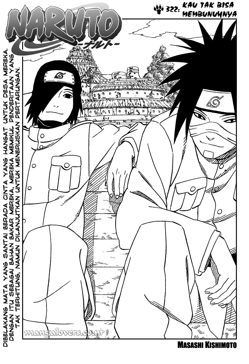 Naruto Chapter 322 Image 0
