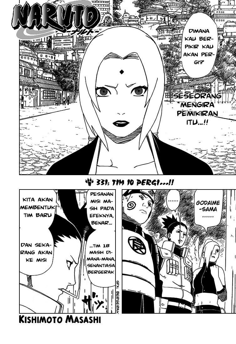Naruto Chapter 331 Image 1