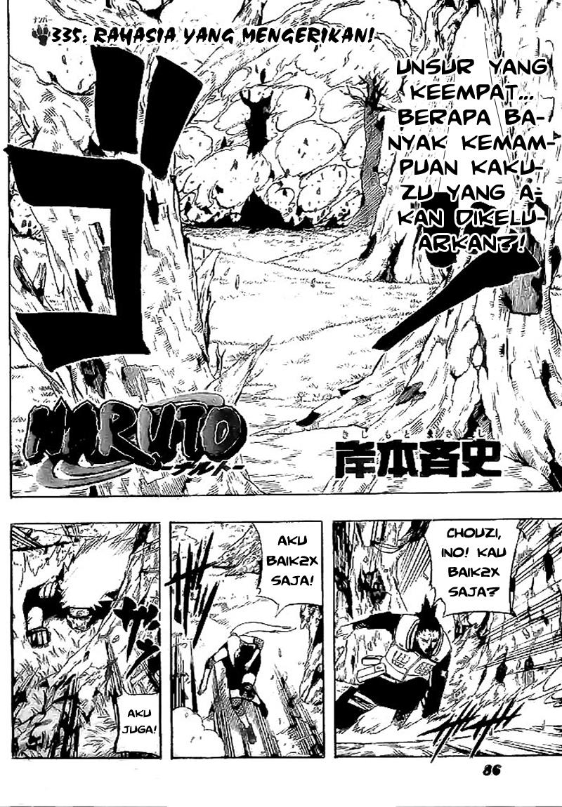 Naruto Chapter 335 Image 1