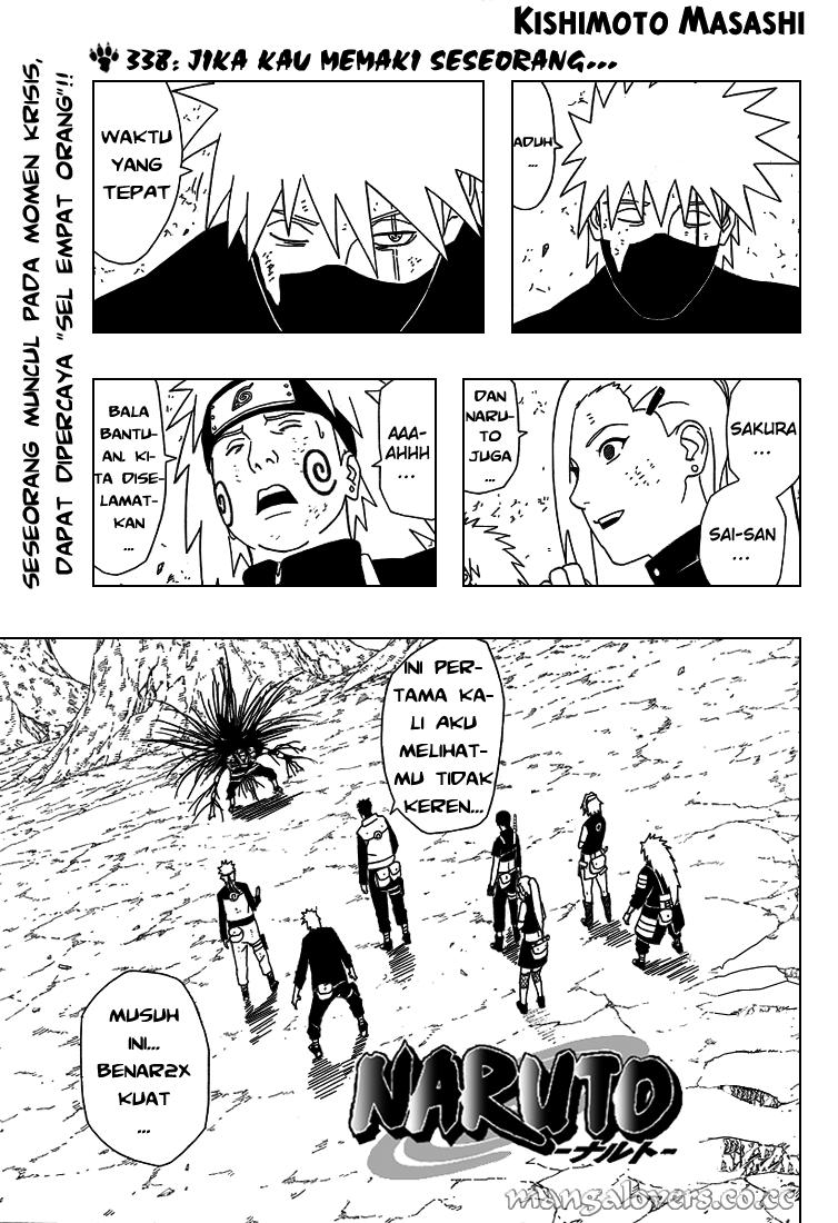 Naruto Chapter 338 Image 0