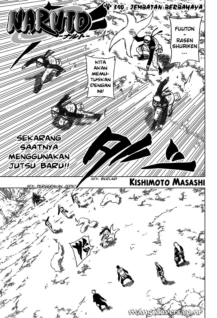 Naruto Chapter 340 Image 0