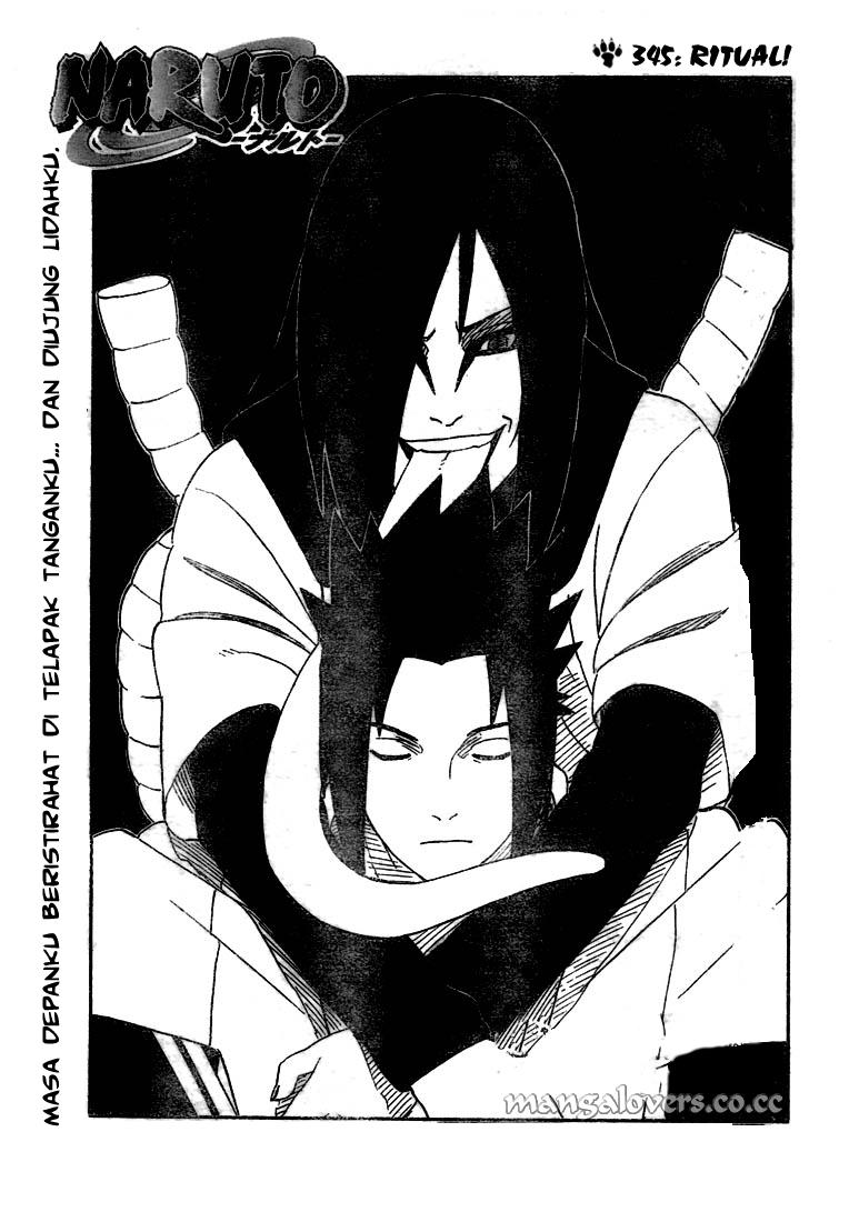 Naruto Chapter 345 Image 0