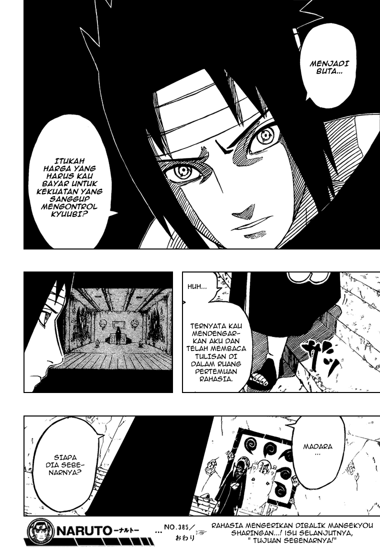 Naruto Chapter 385 Image 14