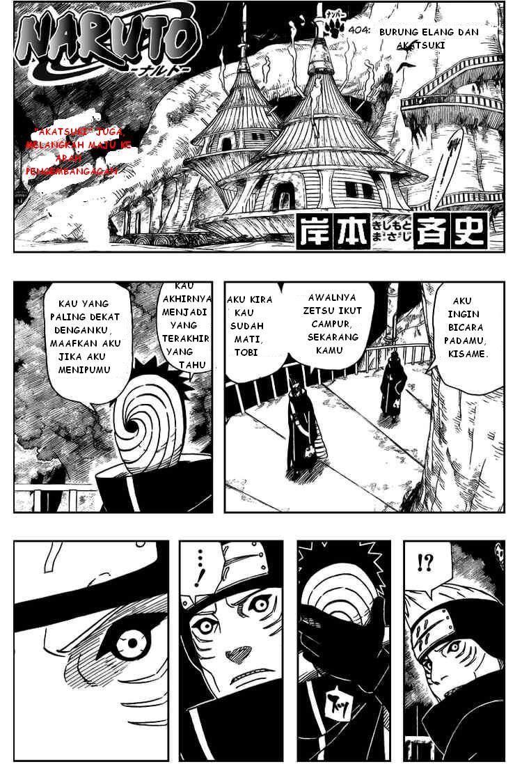 Naruto Chapter 404 Image 1