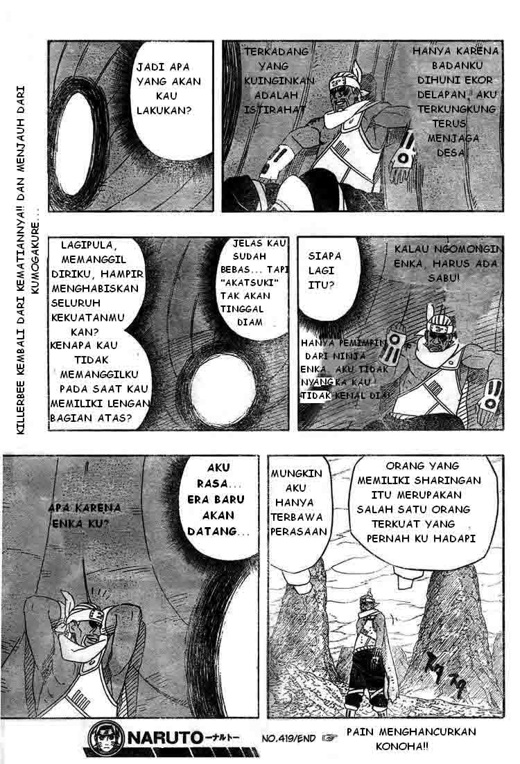Naruto Chapter 419 Image 17
