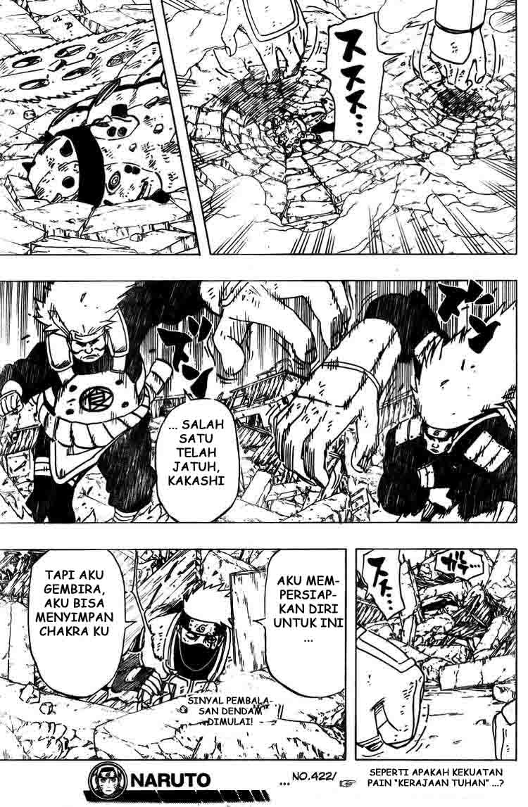 Naruto Chapter 422 Image 16