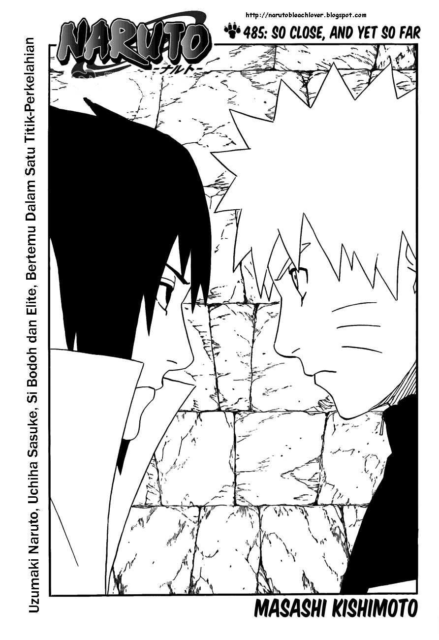 Naruto Chapter 485 Image 0