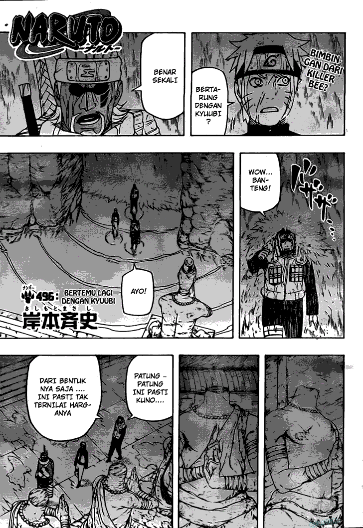 Naruto Chapter 496 Image 1