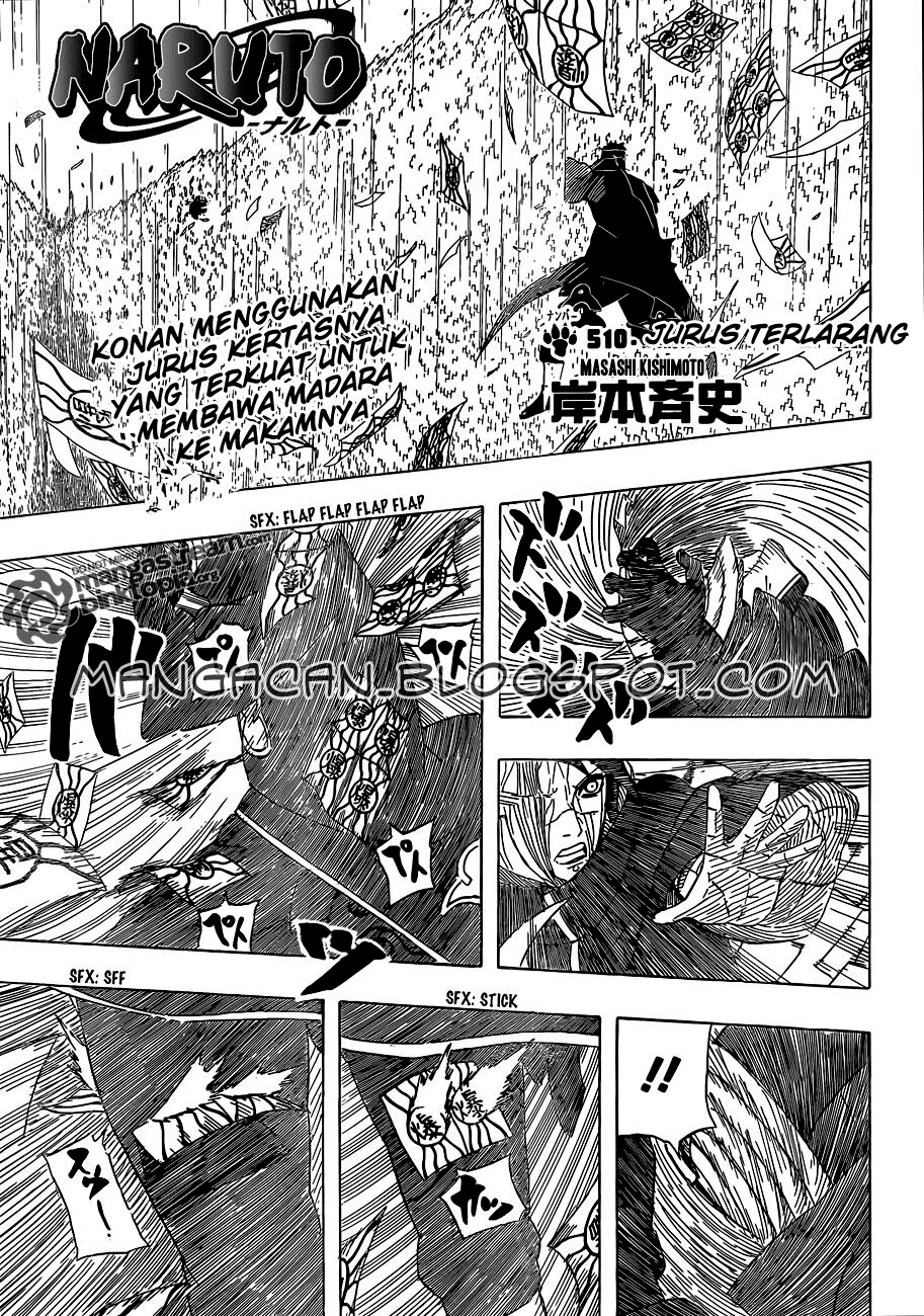 Naruto Chapter 510 Image 1