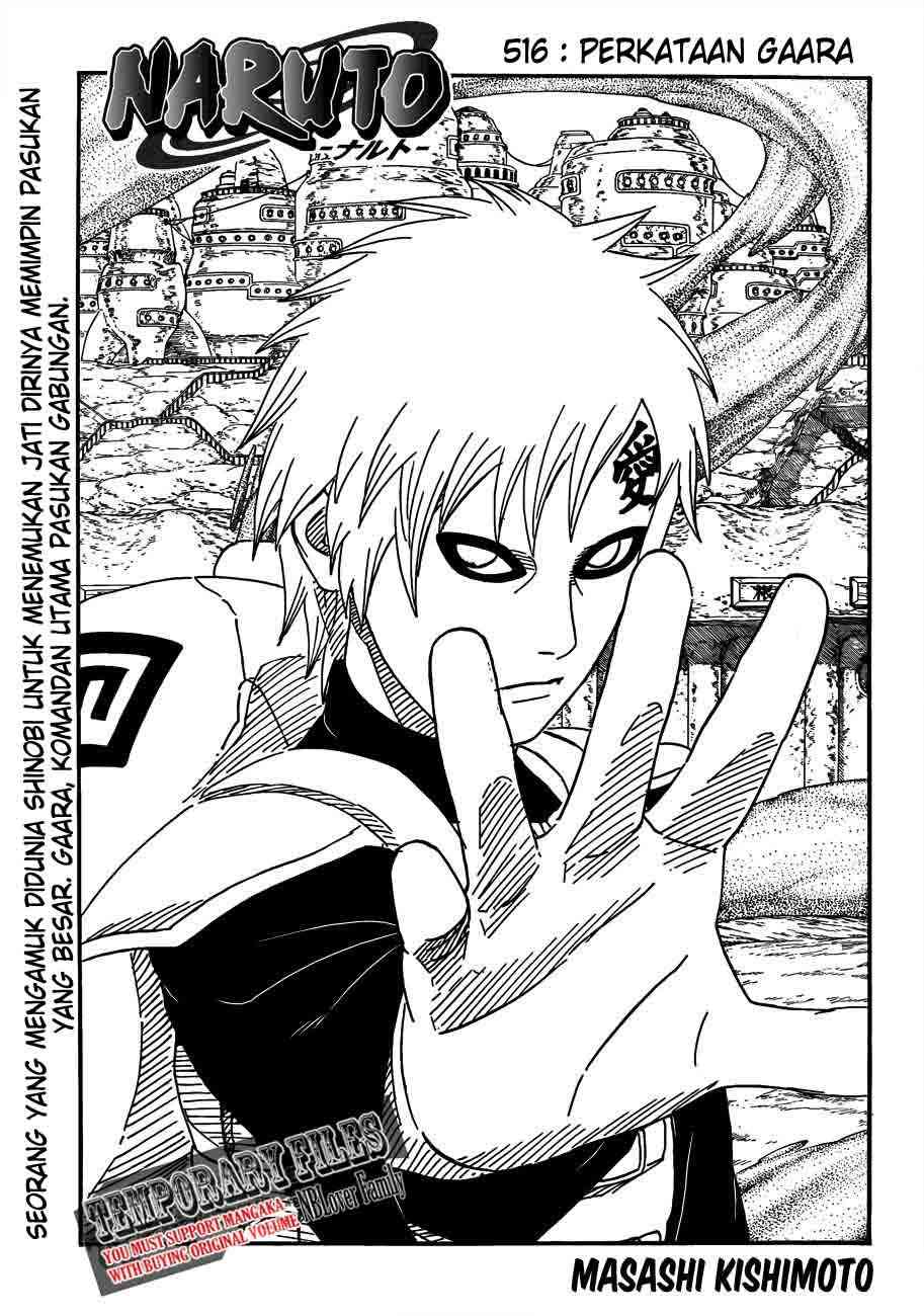 Naruto Chapter 516 Image 0