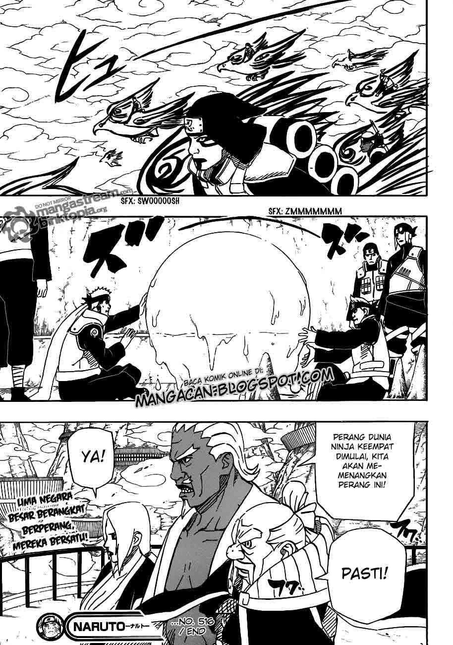 Naruto Chapter 516 Image 16