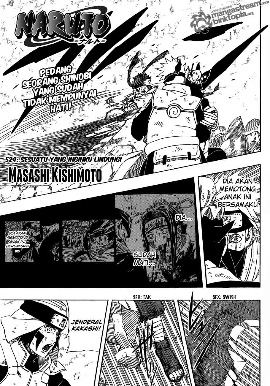 Naruto Chapter 524 Image 0