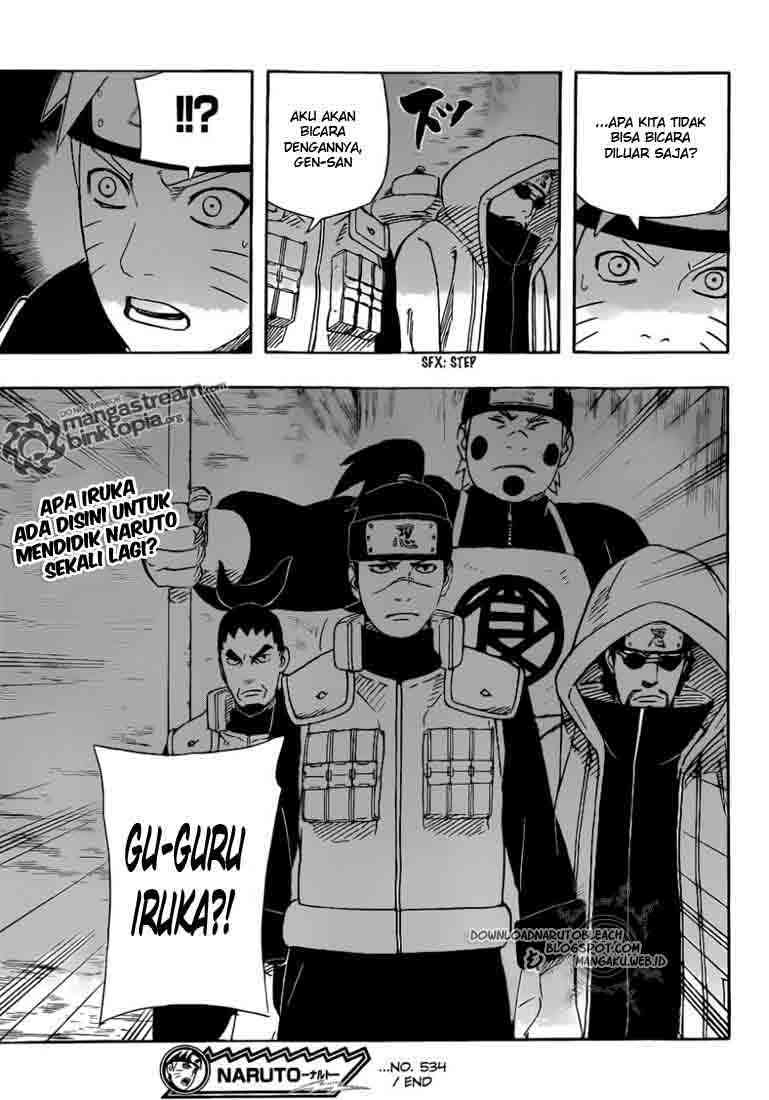 Naruto Chapter 534 Image 15