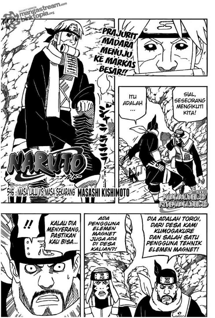 Naruto Chapter 546 Image 0