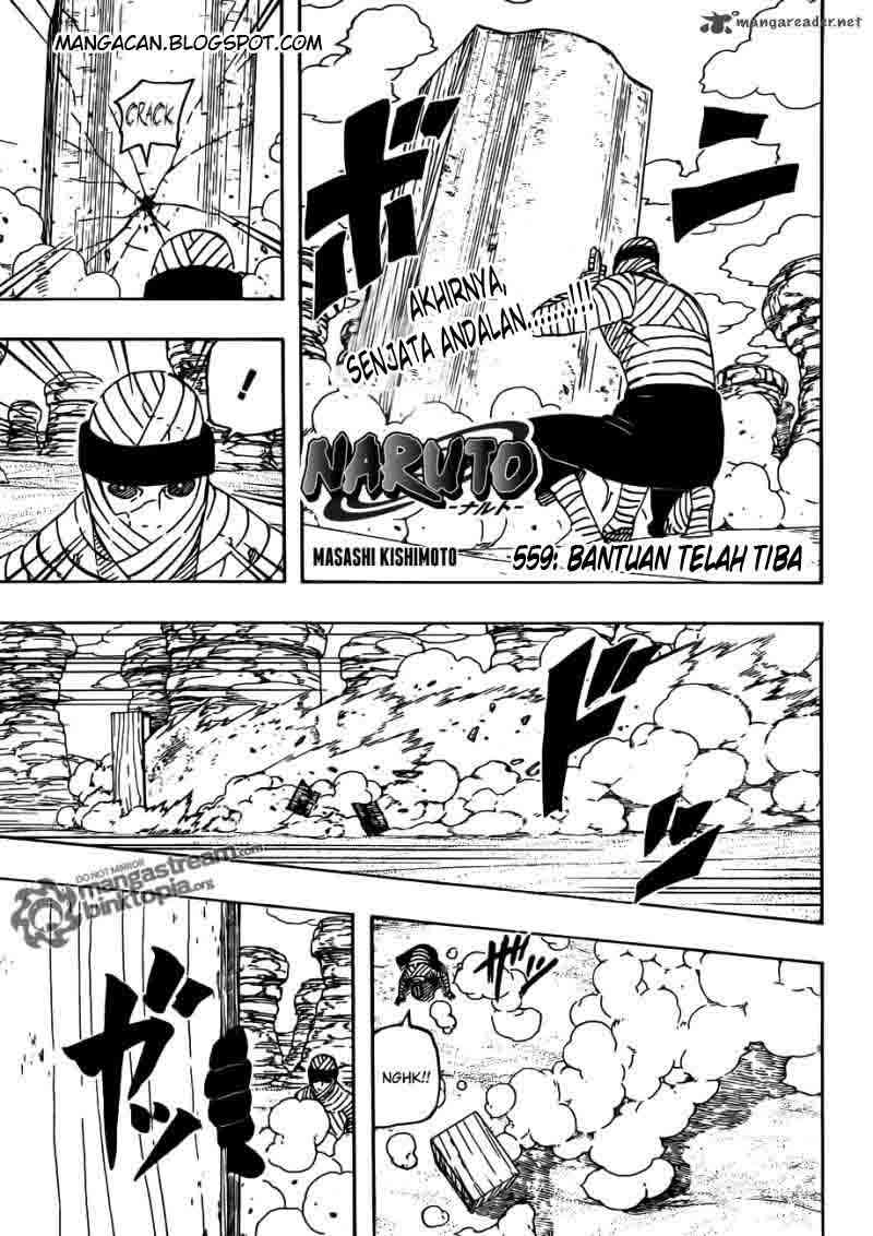 Naruto Chapter 559 Image 0