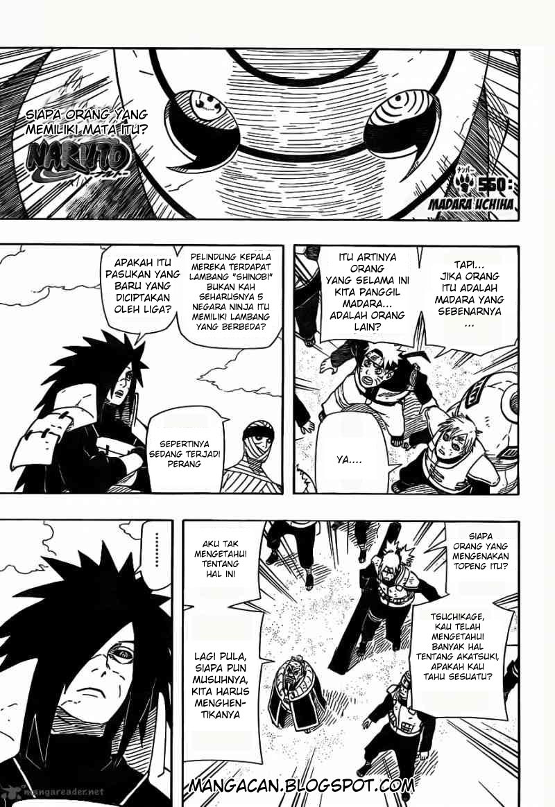 Naruto Chapter 560 Image 0