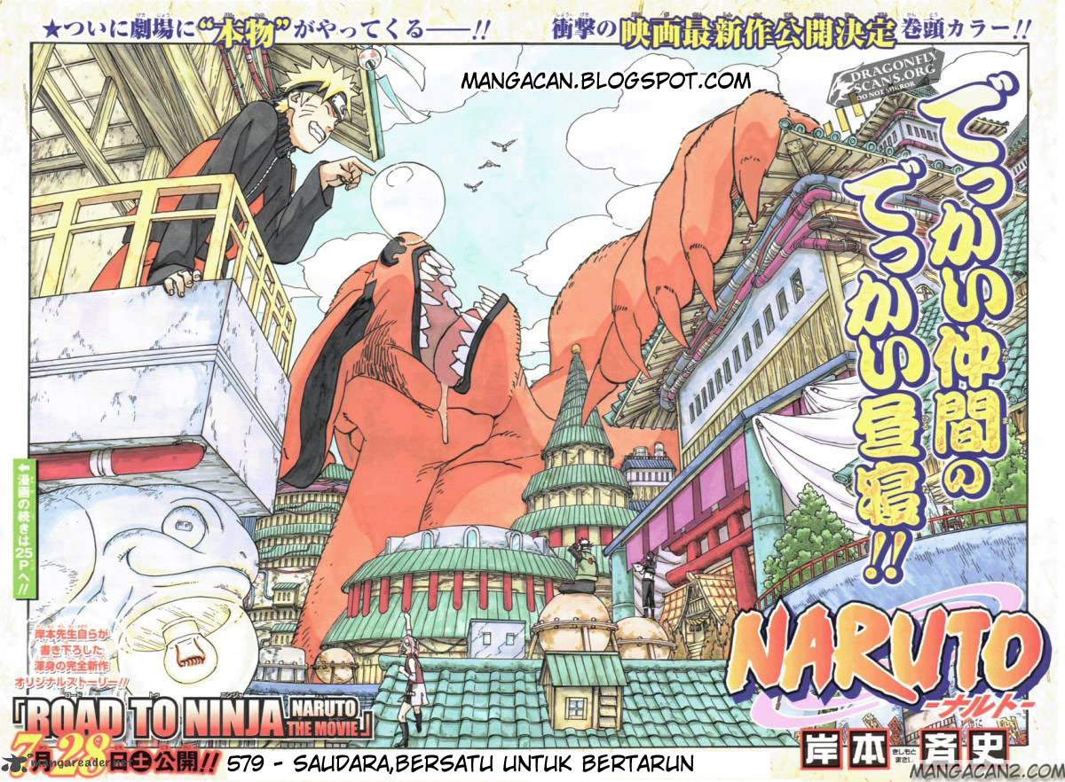 Naruto Chapter 579 Image 0