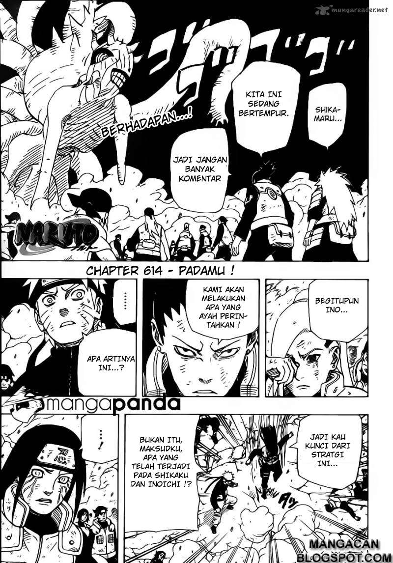 Naruto Chapter 614 Image 0