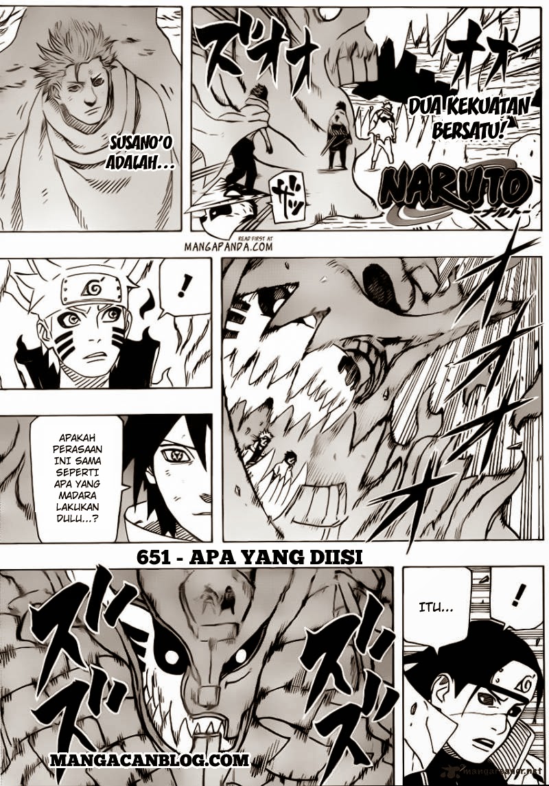 Naruto Chapter 651 Image 1