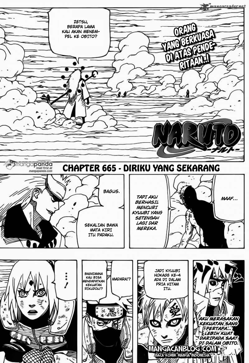 Naruto Chapter 665 Image 1