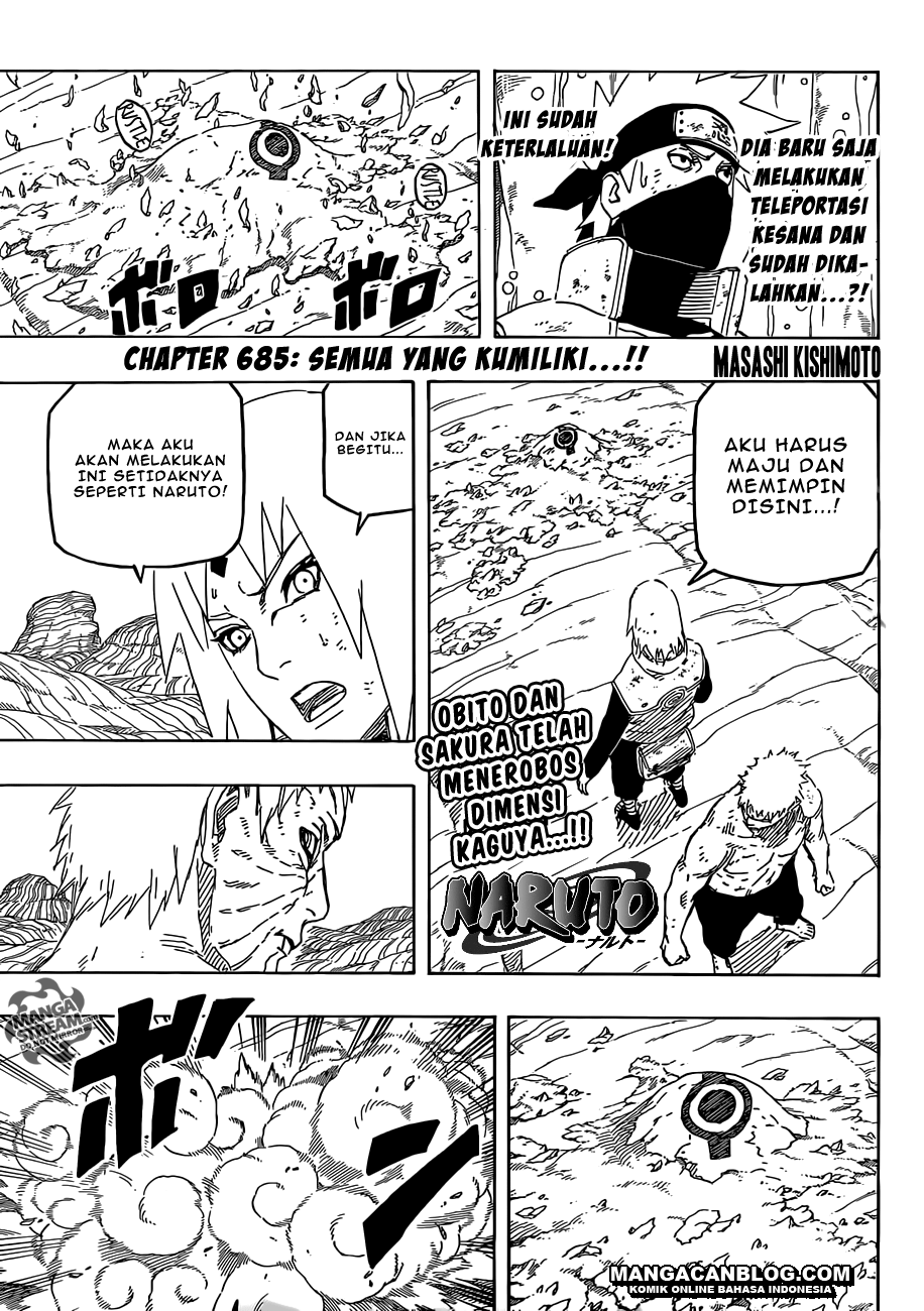Naruto Chapter 685 Image 0