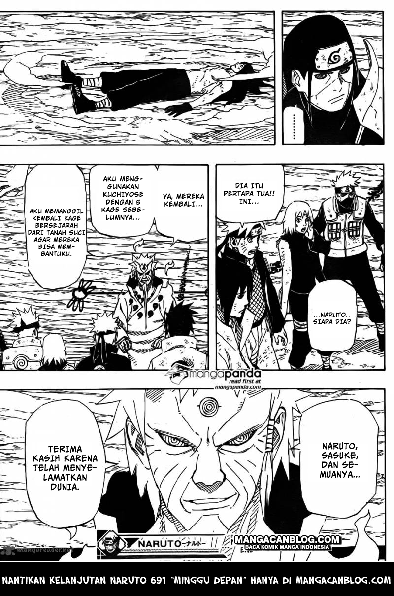 Naruto Chapter 690 Image 15