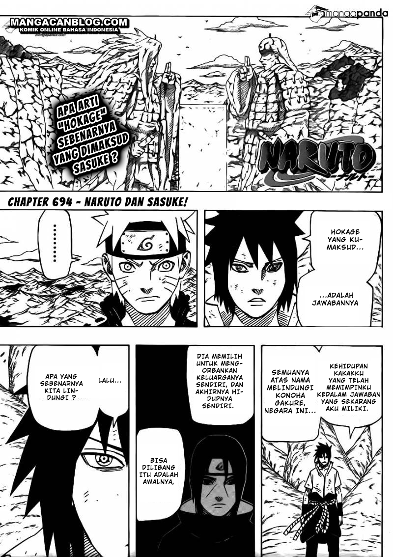 Naruto Chapter 694 Image 1