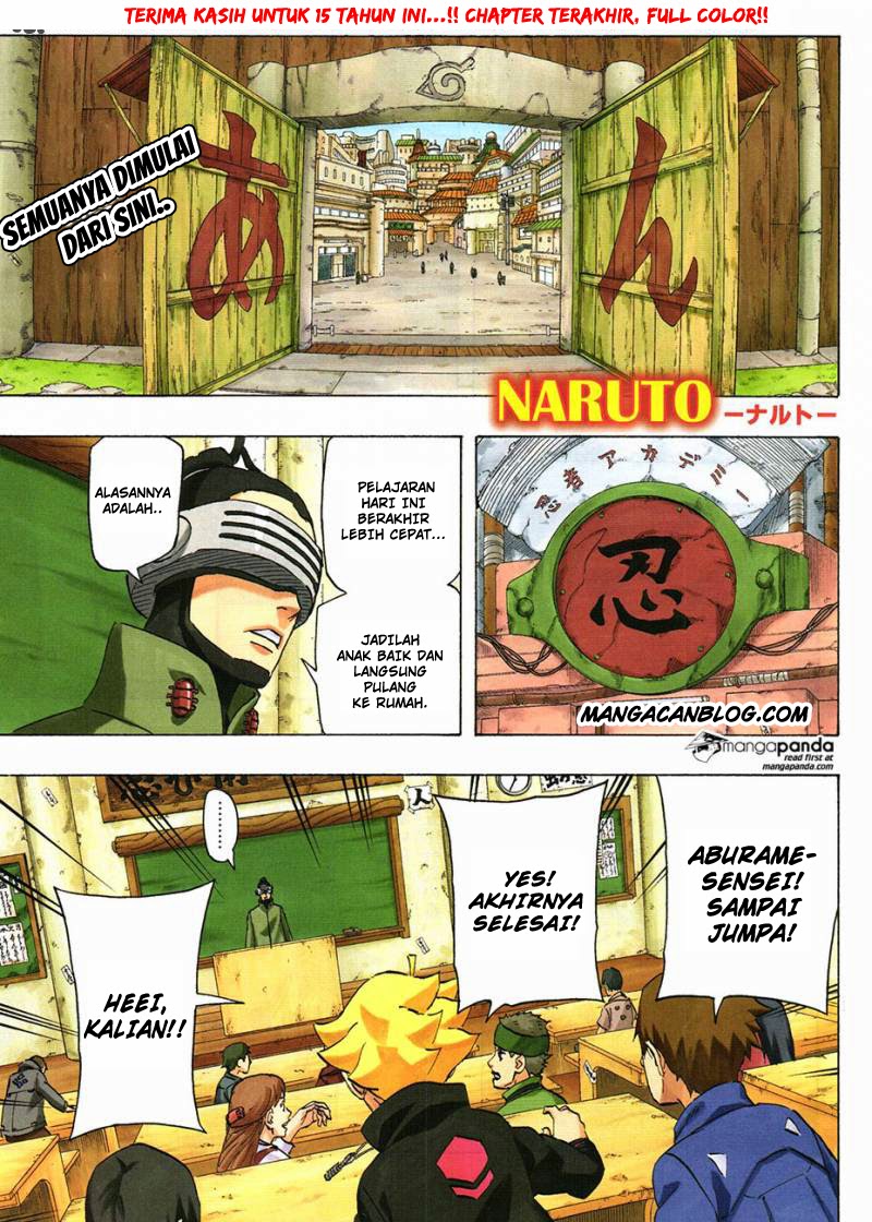 Naruto Chapter 700 Image 1