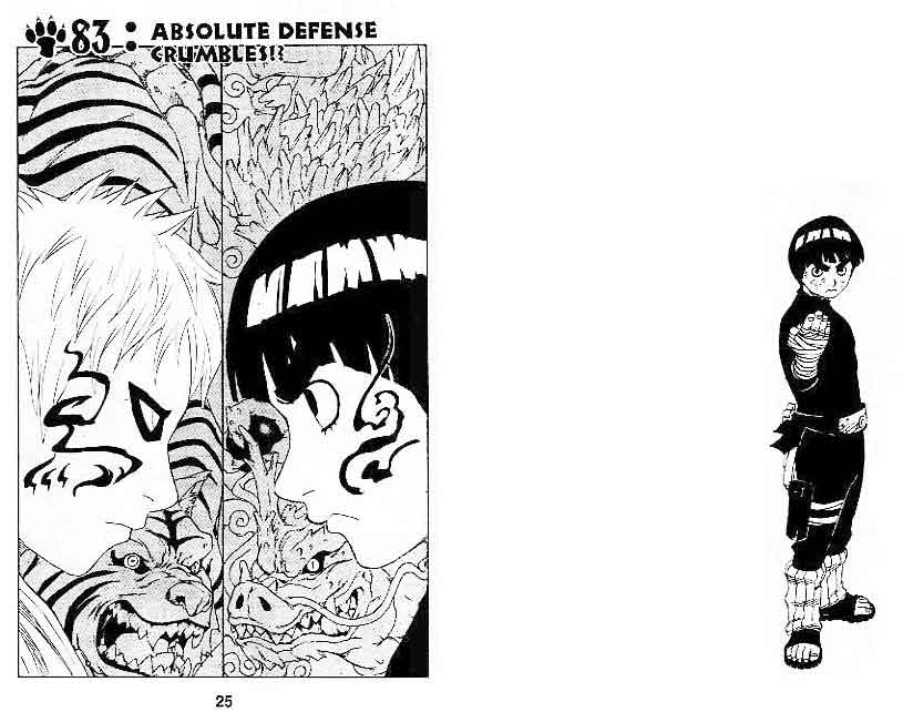 Naruto Chapter 83 Image 0