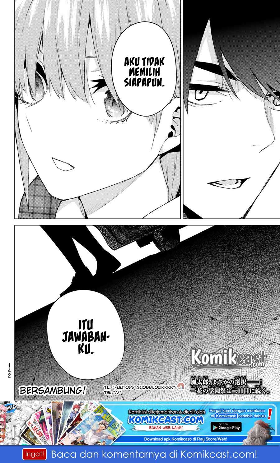 Go-Toubun no Hanayome Chapter 101 Image 21