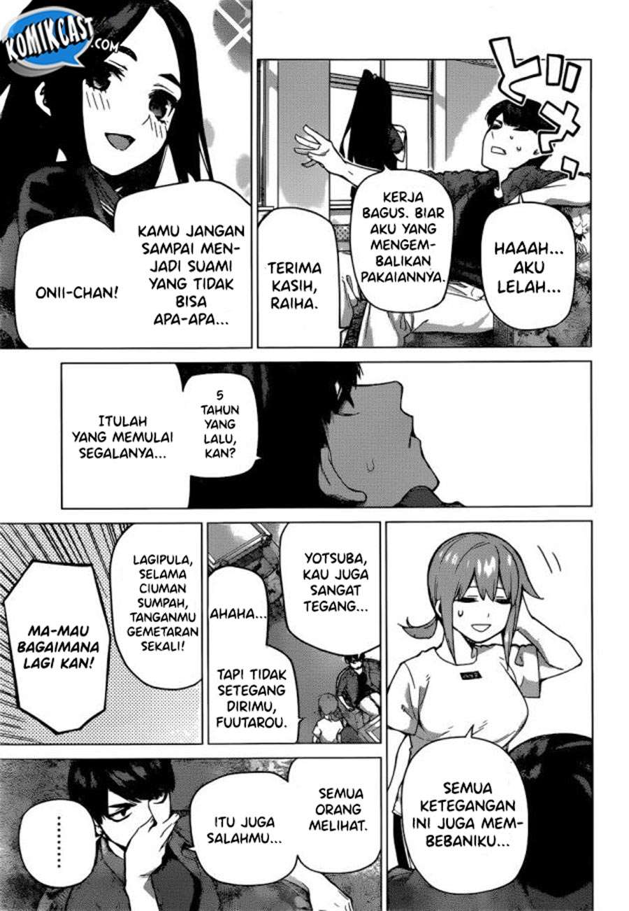 Go-Toubun no Hanayome Chapter 122 Image 17
