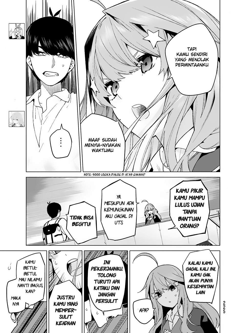 Go-Toubun no Hanayome Chapter 16 Image 5