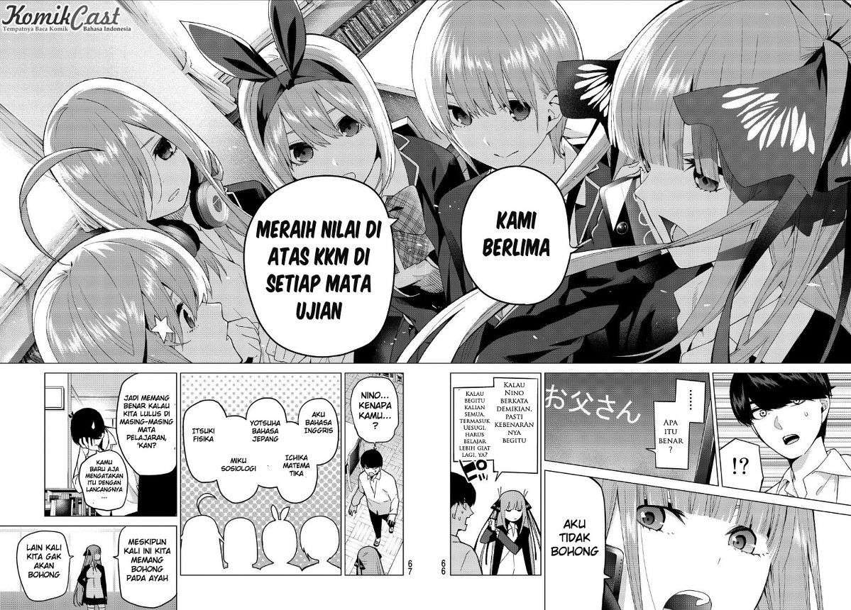 Go-Toubun no Hanayome Chapter 20 Image 14
