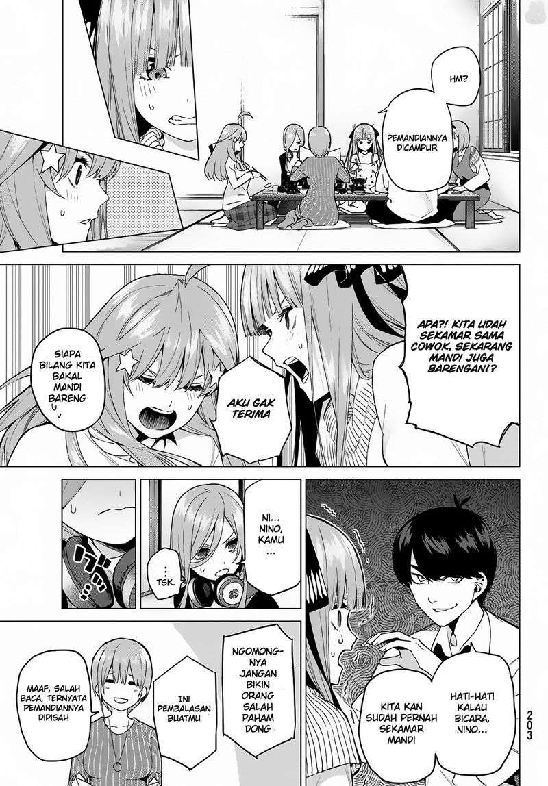Go-Toubun no Hanayome Chapter 24 Image 9
