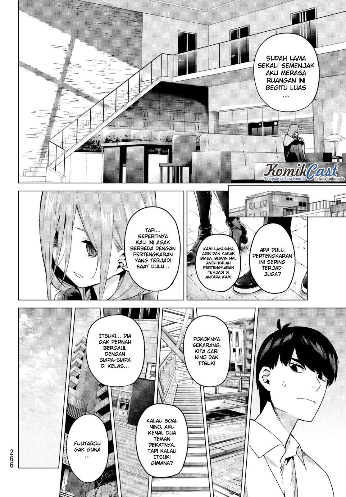 Go-Toubun no Hanayome Chapter 40 Image 9