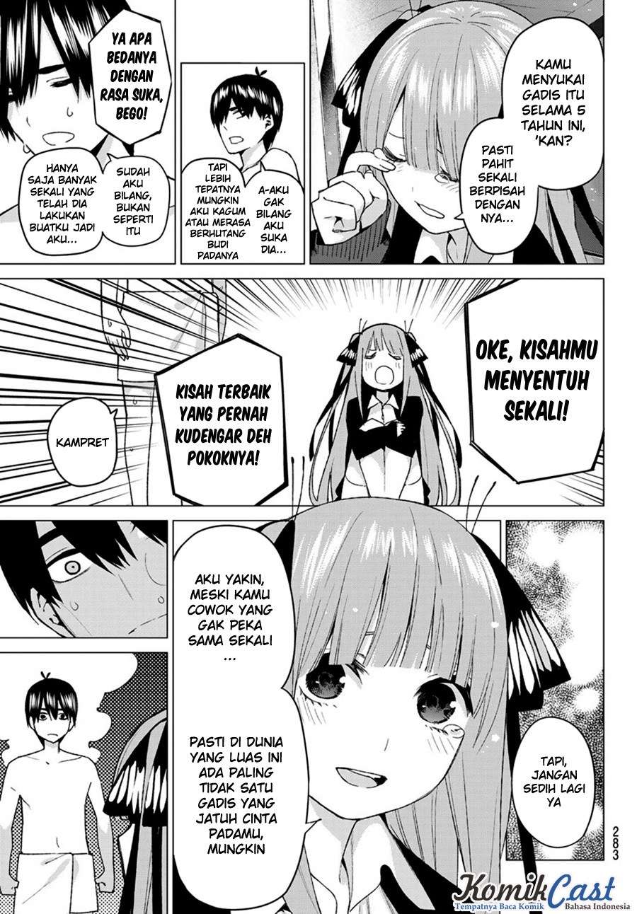 Go-Toubun no Hanayome Chapter 43 Image 9