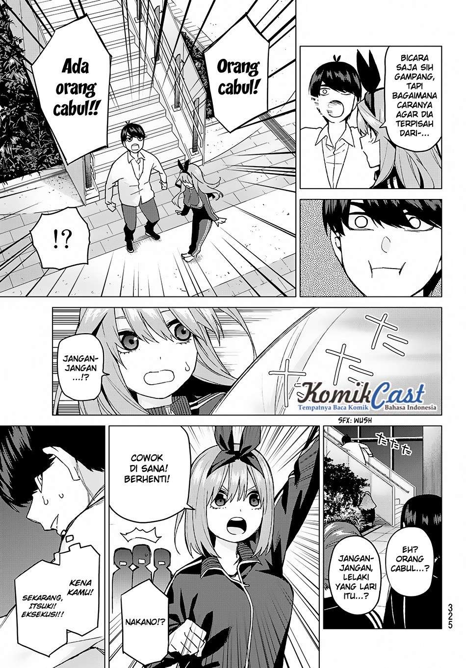 Go-Toubun no Hanayome Chapter 47 Image 3