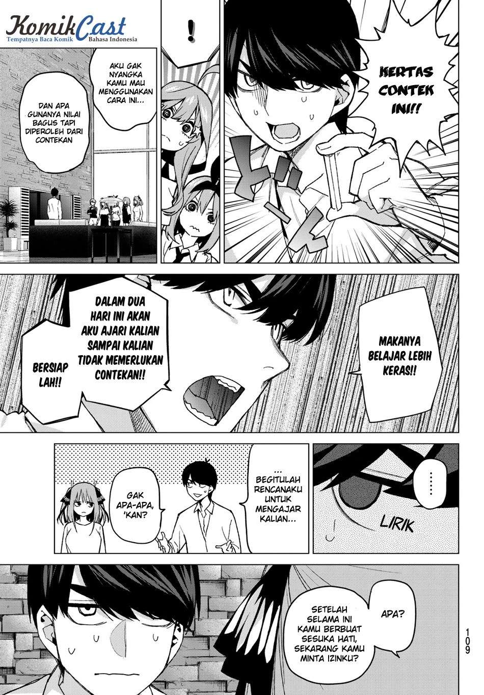 Go-Toubun no Hanayome Chapter 48 Image 7