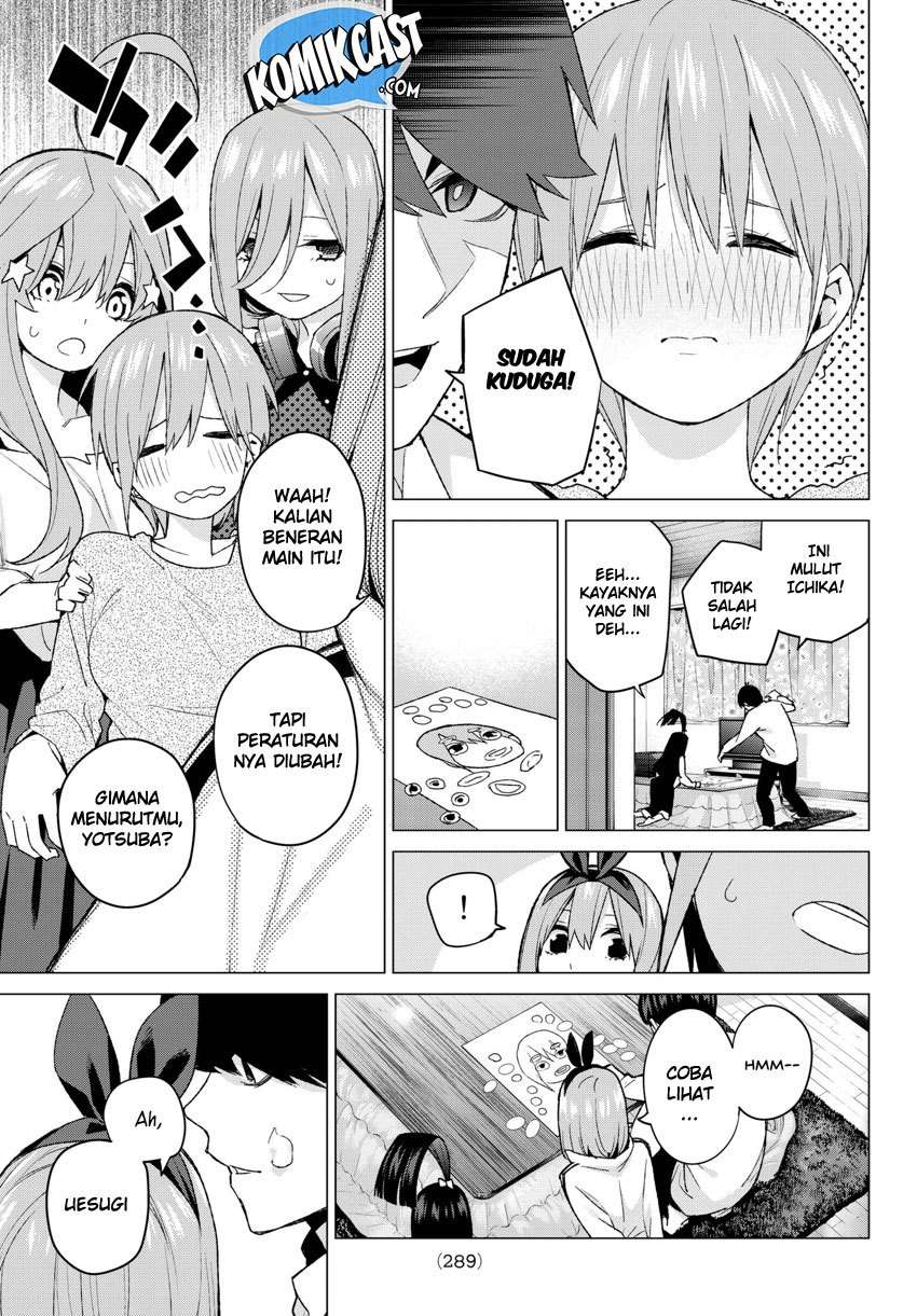 Go-Toubun no Hanayome Chapter 51 Image 17
