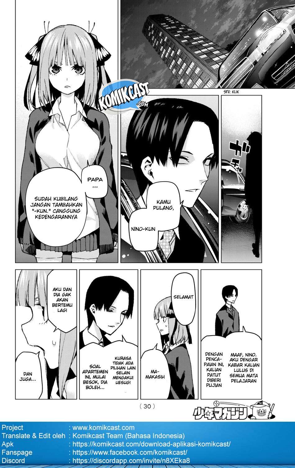 Go-Toubun no Hanayome Chapter 59 Image 11